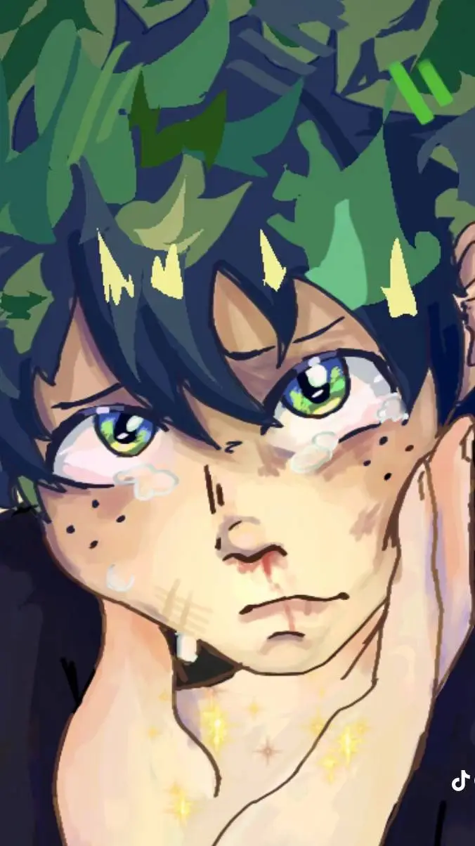 ai character: Bakudeku!!  background