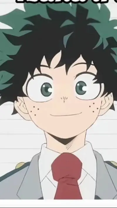ai character: baby Deku  background