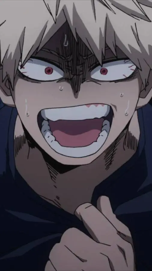 ai character: Katsuki Bakugo background