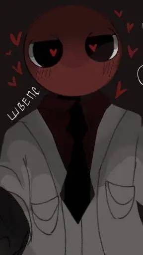 ai character: Красный background