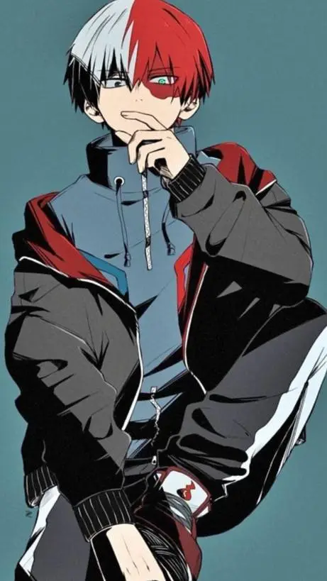 ai character: Todoroki  background