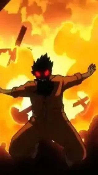 ai character: Shinra Kusakabe background