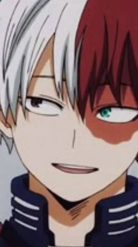 ai character: Shoto Todoroki  background