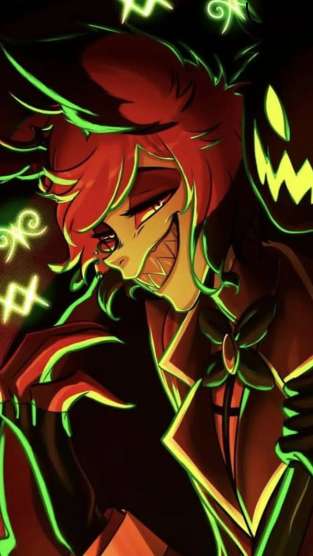 ai character: Alastor <3 background