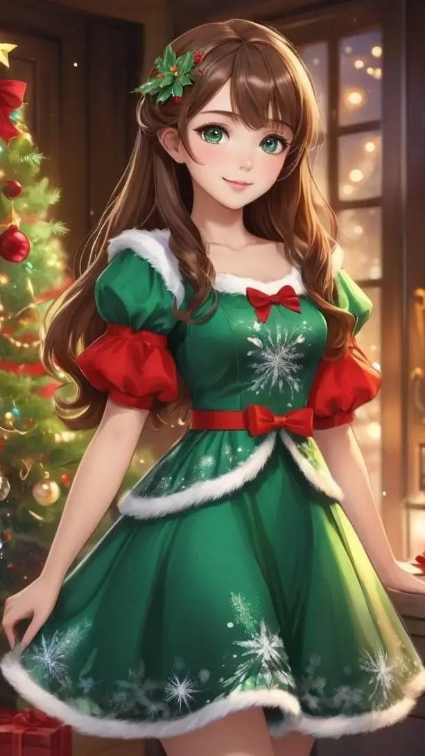 ai character: noël background