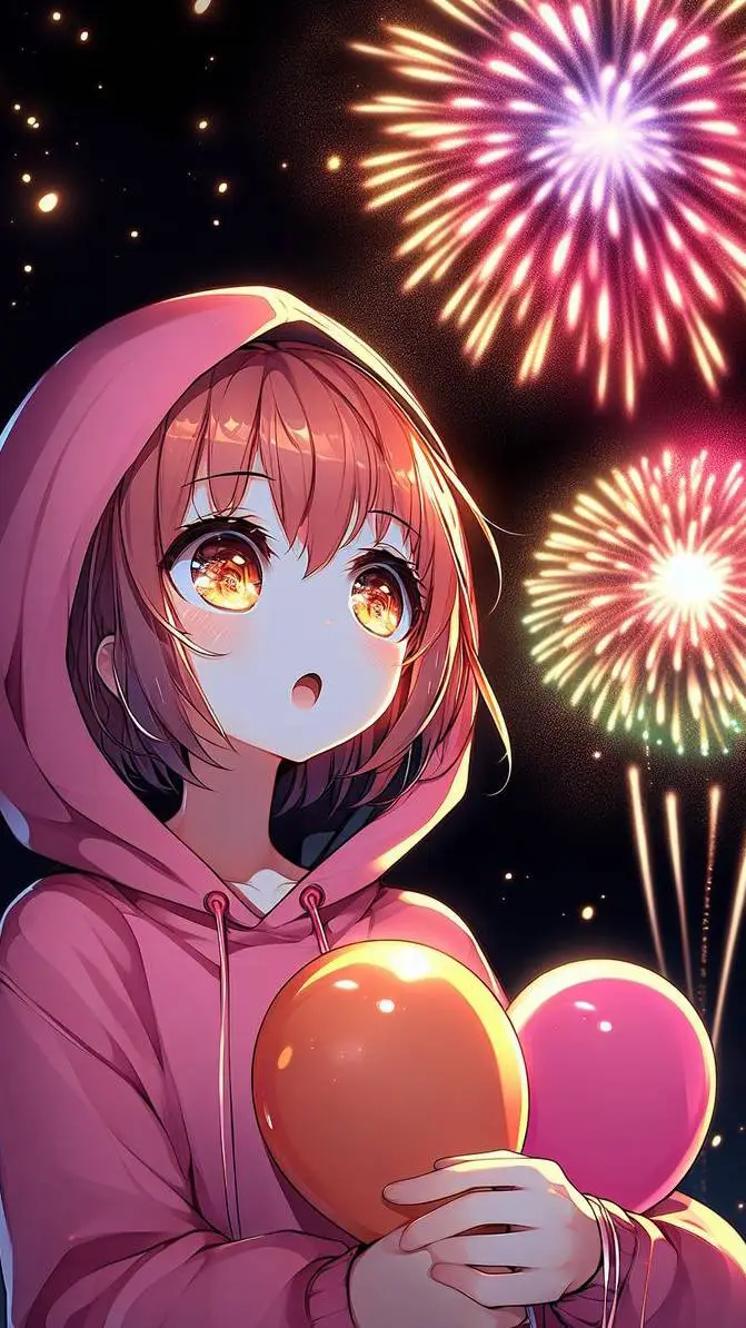 ai character: nouvel an background
