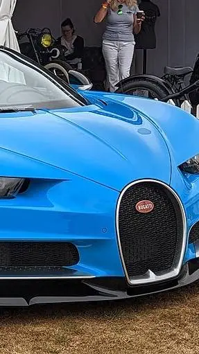 ai character: Bugatti background
