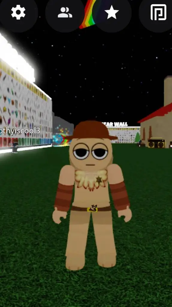 ai character: Roblox tunner  background