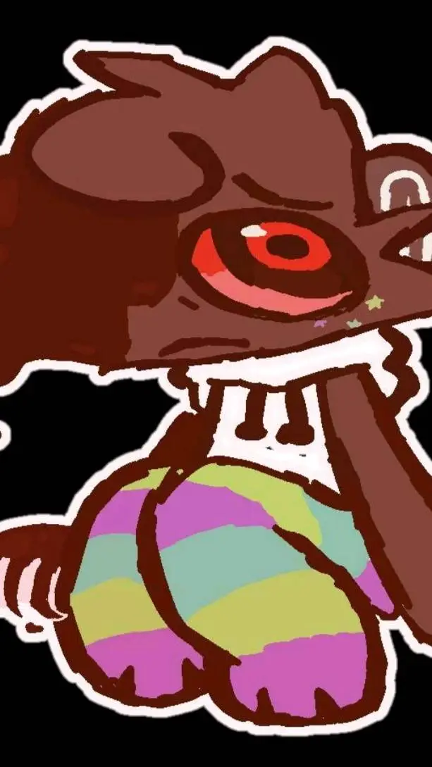 ai character: 🌈Dandy's world🌼 background