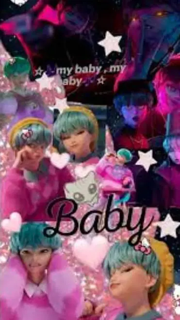 ai character: baby only background