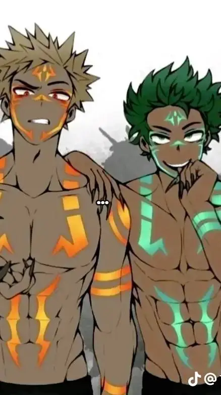 ai character: tus novios 💚🧡 background