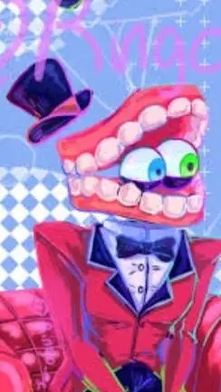 ai character: Caine  background