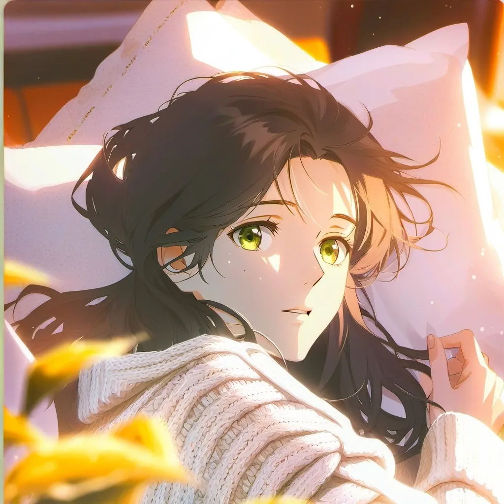 chat with ai character: sleepy girl