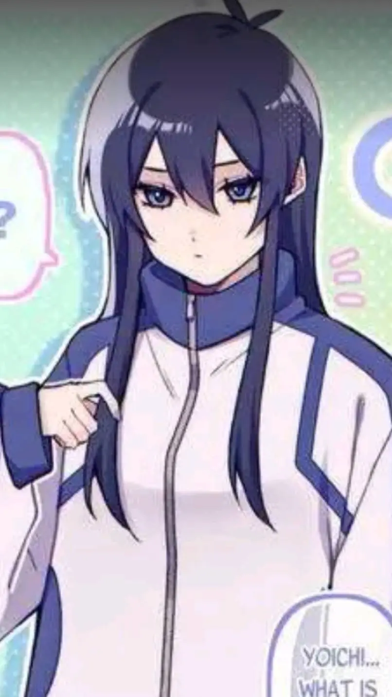 ai character: isagi female ver background