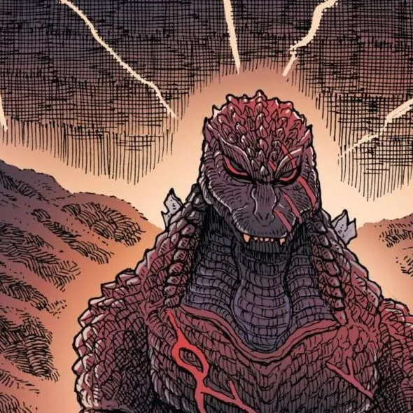 chat with ai character: Godzilla in hell