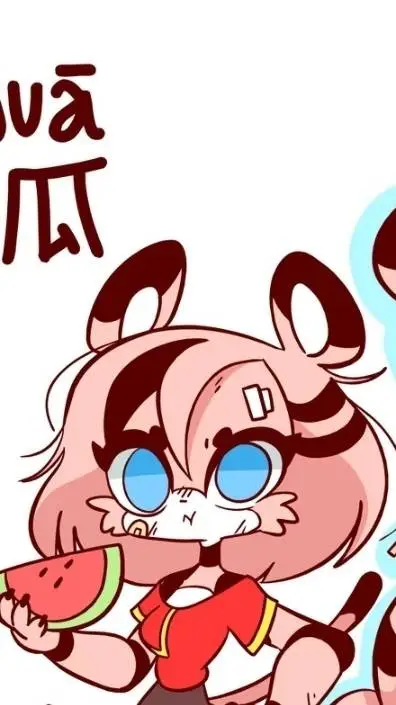 ai character: Xigua  background