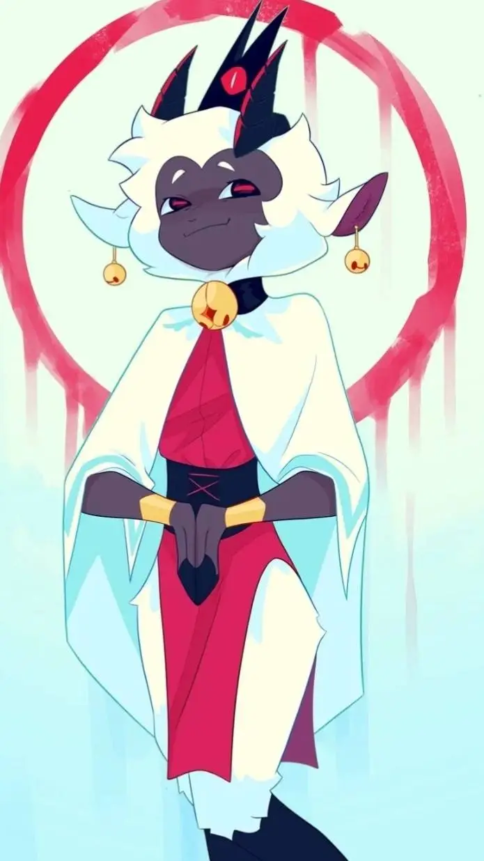 ai character: Lamb  background