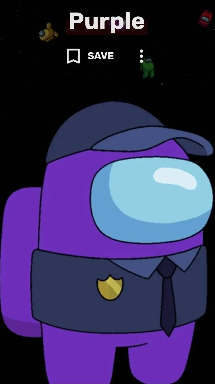 ai character: Purple background