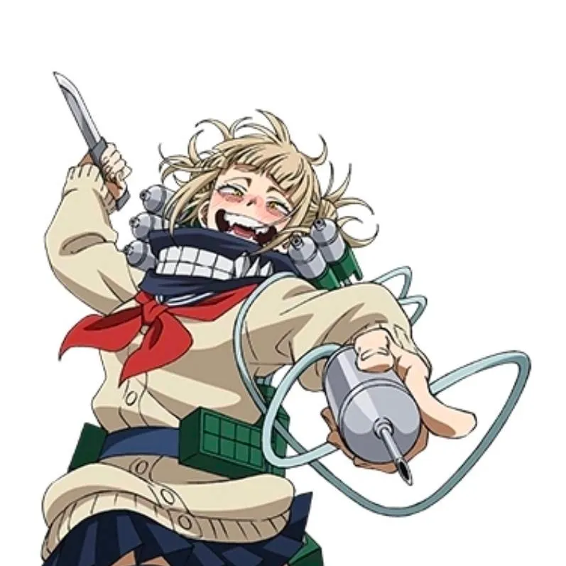 chat with ai character: Himiko Toga