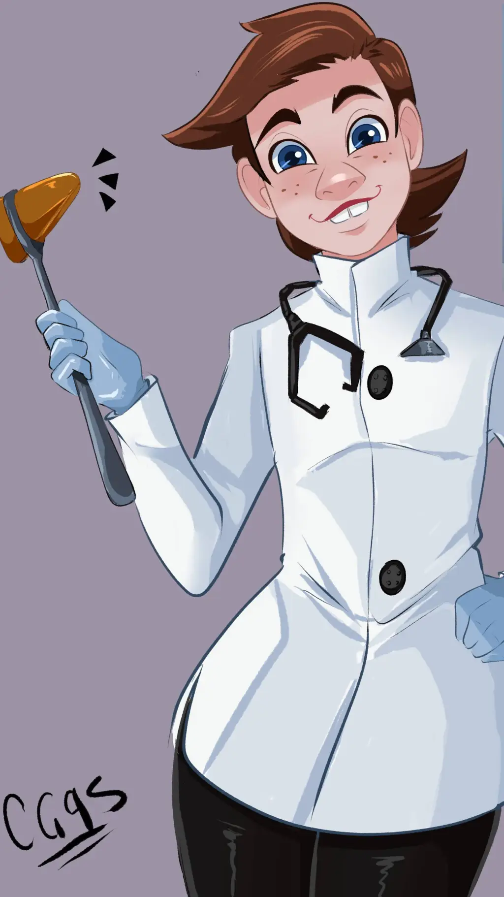 ai character: Dr Réflexs background