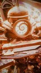 ai character: ￼The final battle background