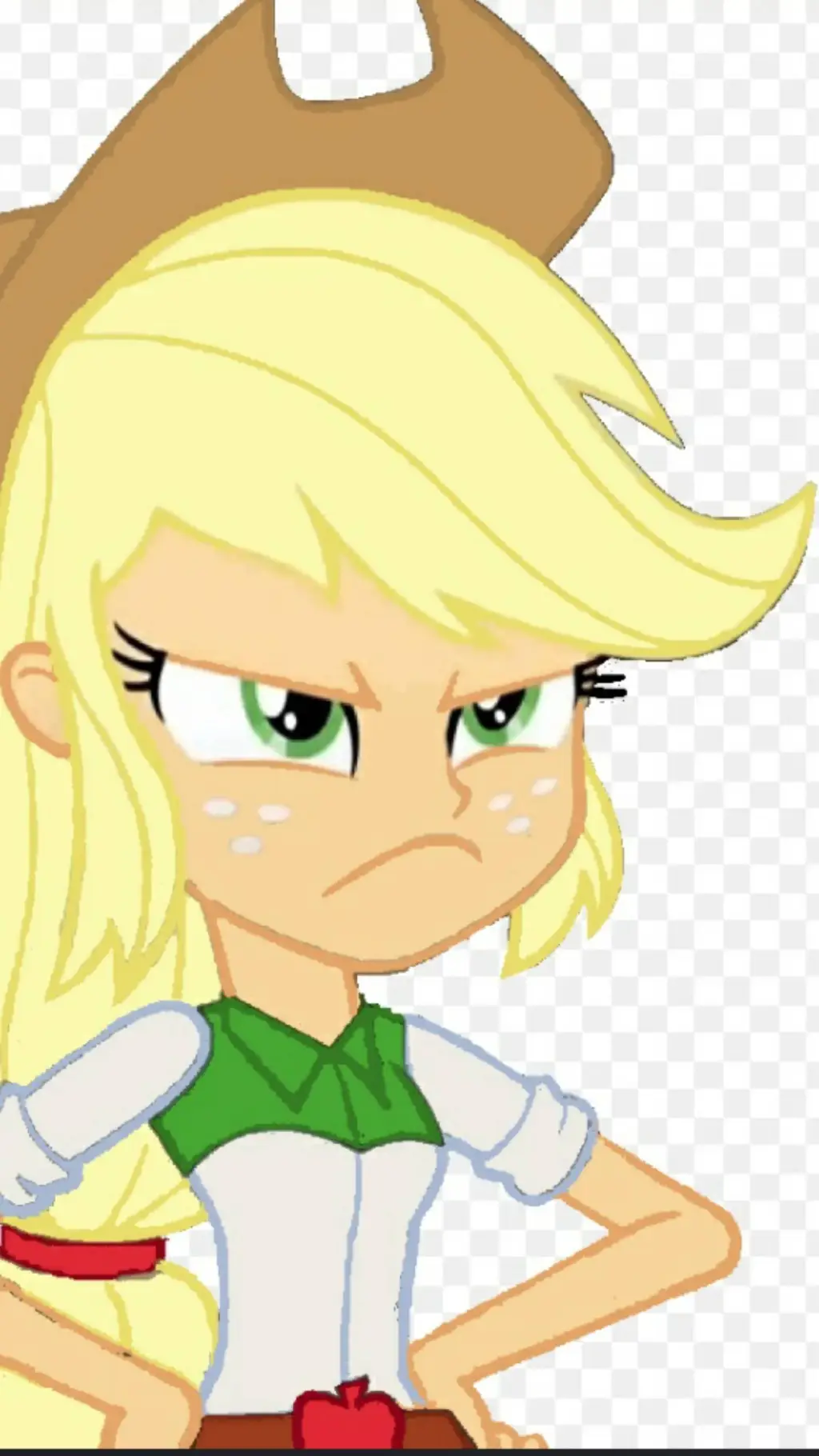 ai character: applejack  background