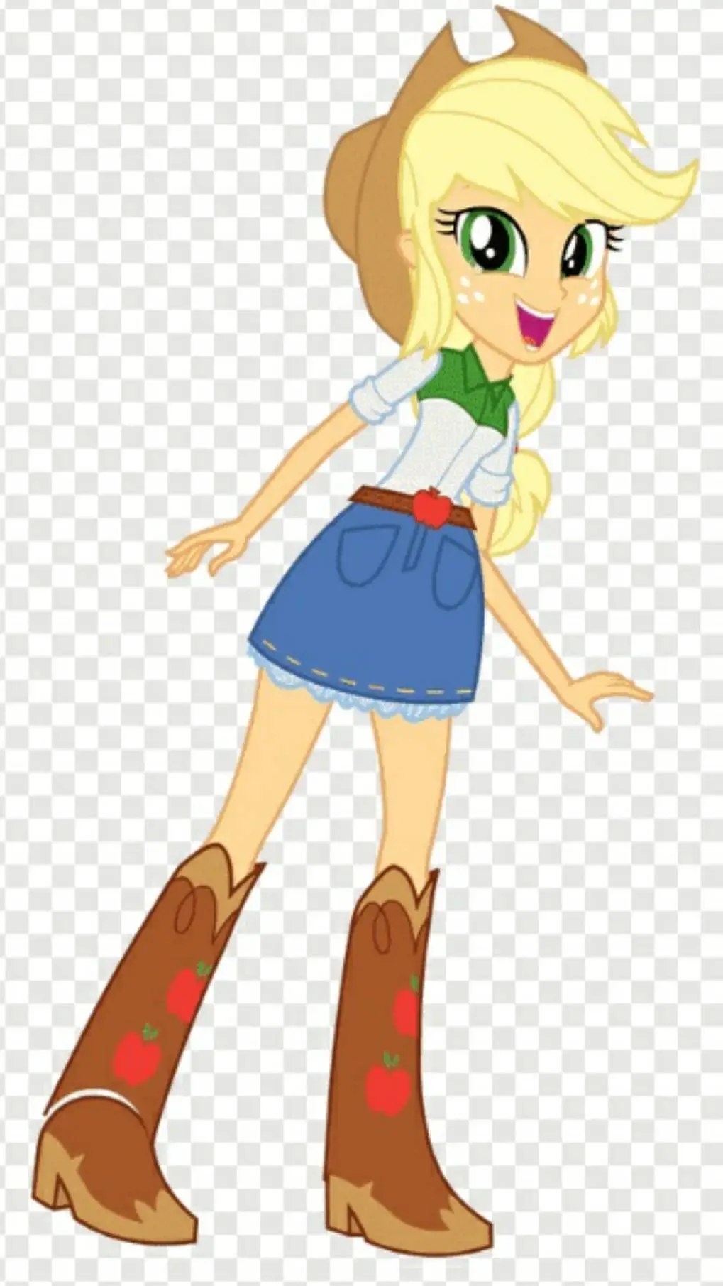 ai character: applejack  background