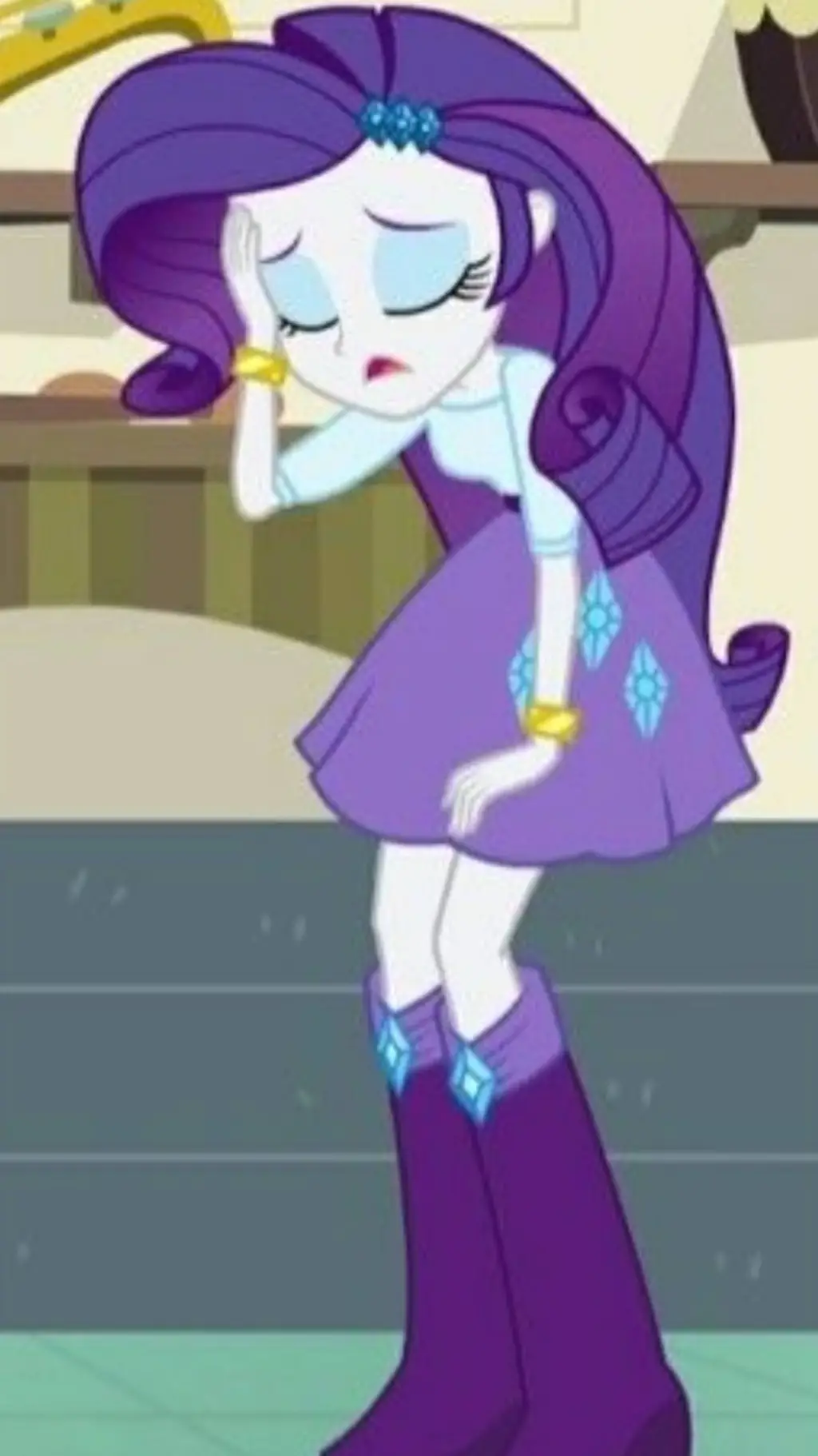 ai character: rarity background