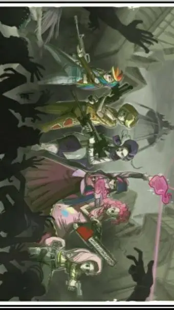 ai character: equestria zombie background