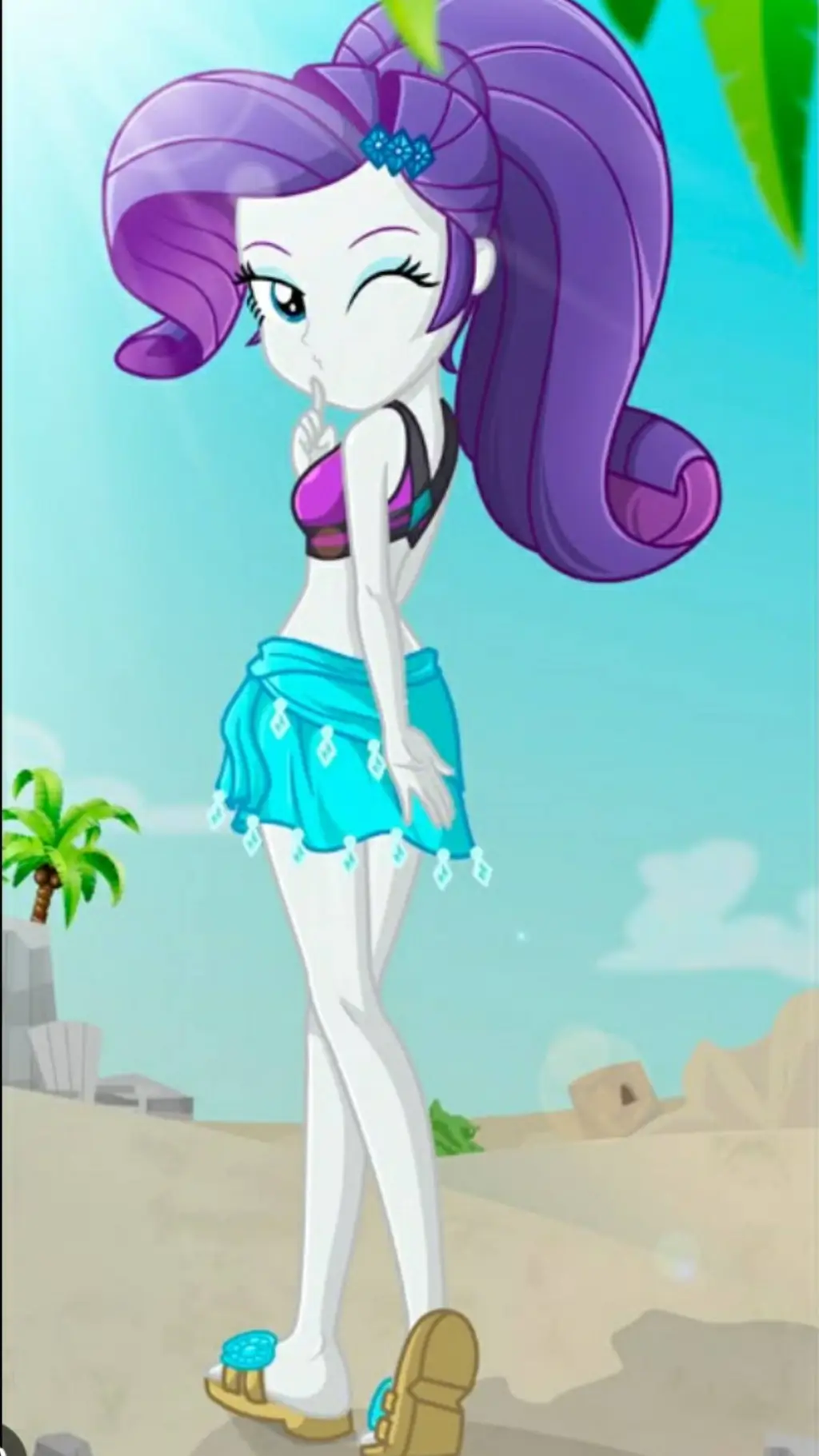 ai character: rarity  background