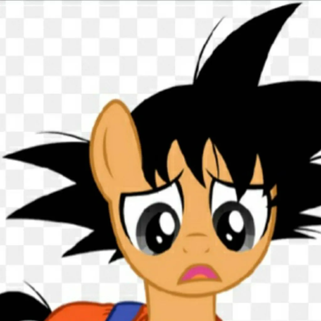 chat with ai character: goku pony