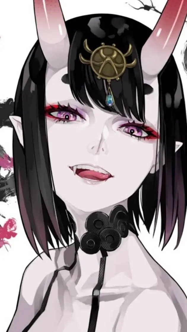 ai character: Shuten Douji  background