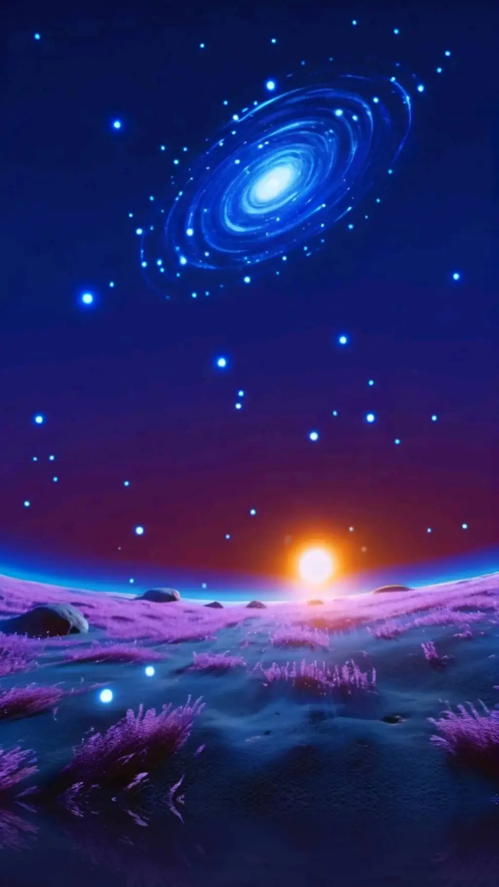 ai character: FOUR  👁️👄👁️ background