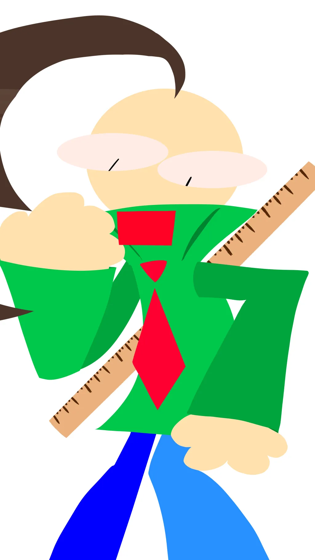 ai character: BaldisBasics background