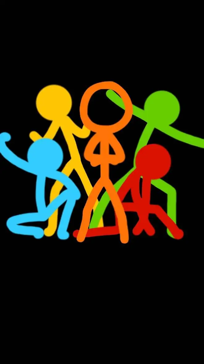 ai character: stick gang  background