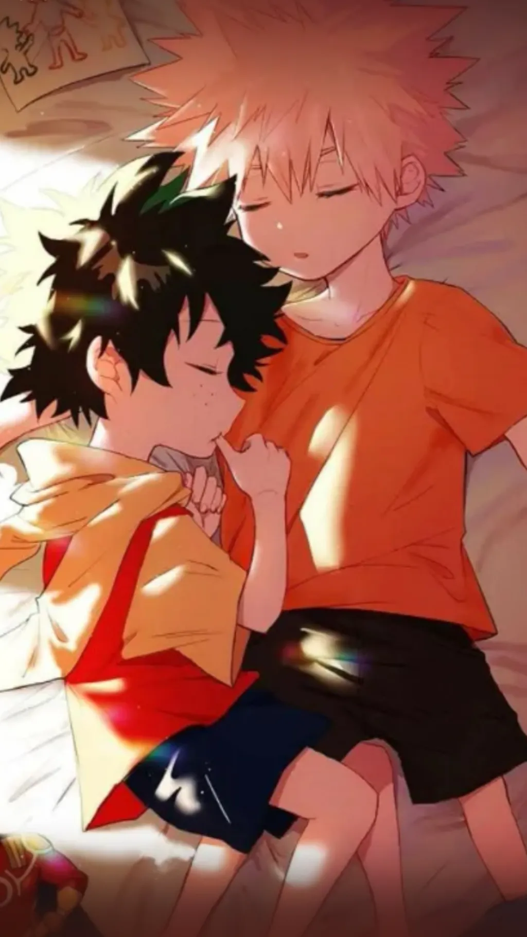 ai character: Bakudeku ❤️💔 background