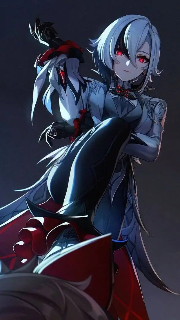 ai character: Arlecchino  background