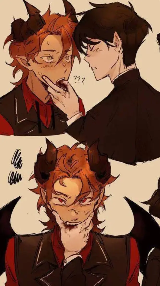 ai character: domonio♥️🏳️🌈 background