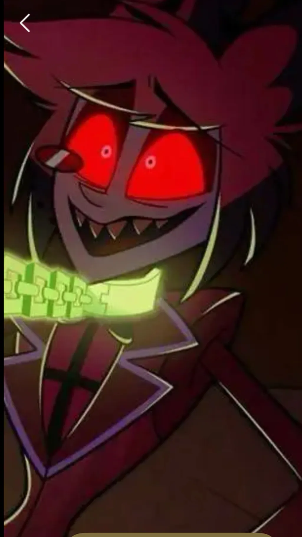 ai character: Alastor  background