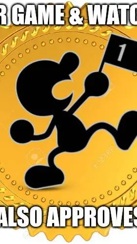 ai character: Mr Game & Watch  background