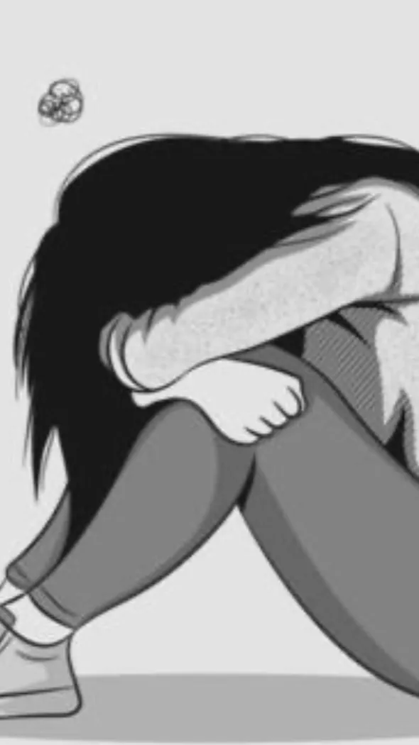 ai character: Sad girl background