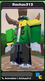 ai character: Rochas313 background