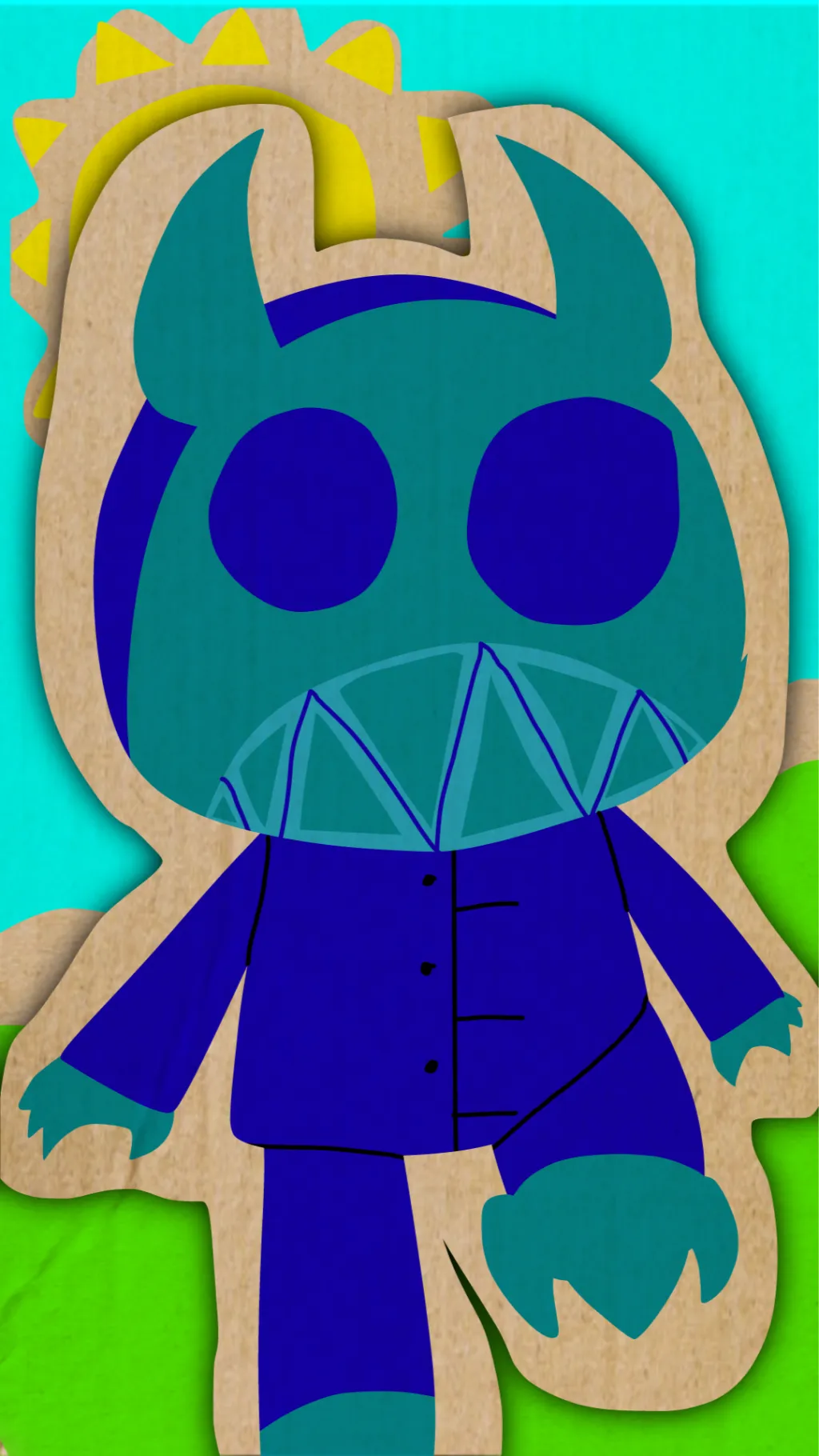 ai character: Retro Dragon Jason background