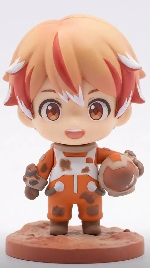 ai character: I made them CHIBI! background