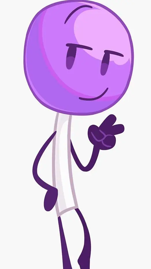 ai character: lollipop background