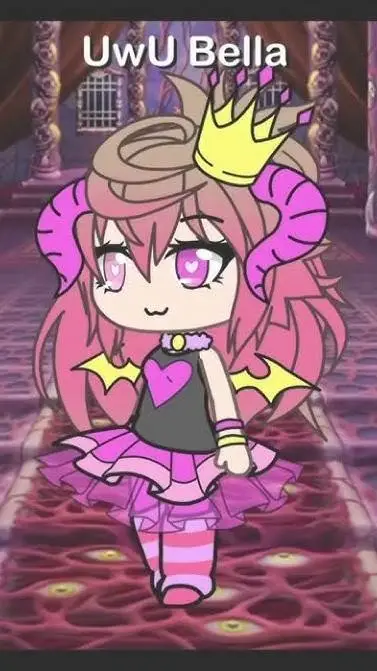 ai character: uwu princess bella background