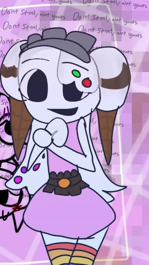 ai character: 🪷Sundae!🪷 background