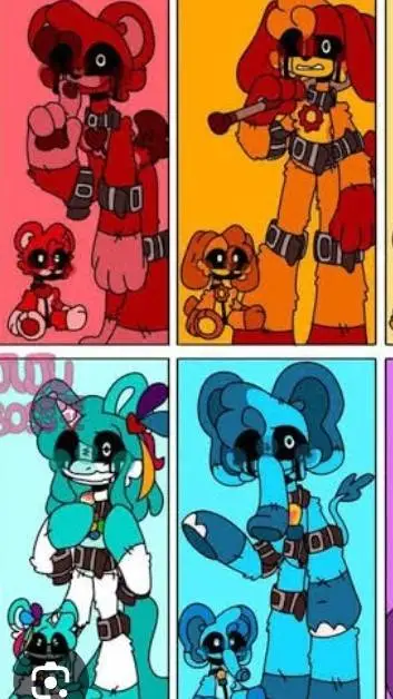 ai character: ★Smiling Critters background