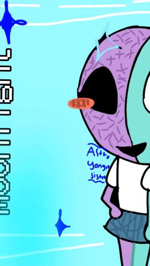 ai character: ★Moonlight!★[OC] background