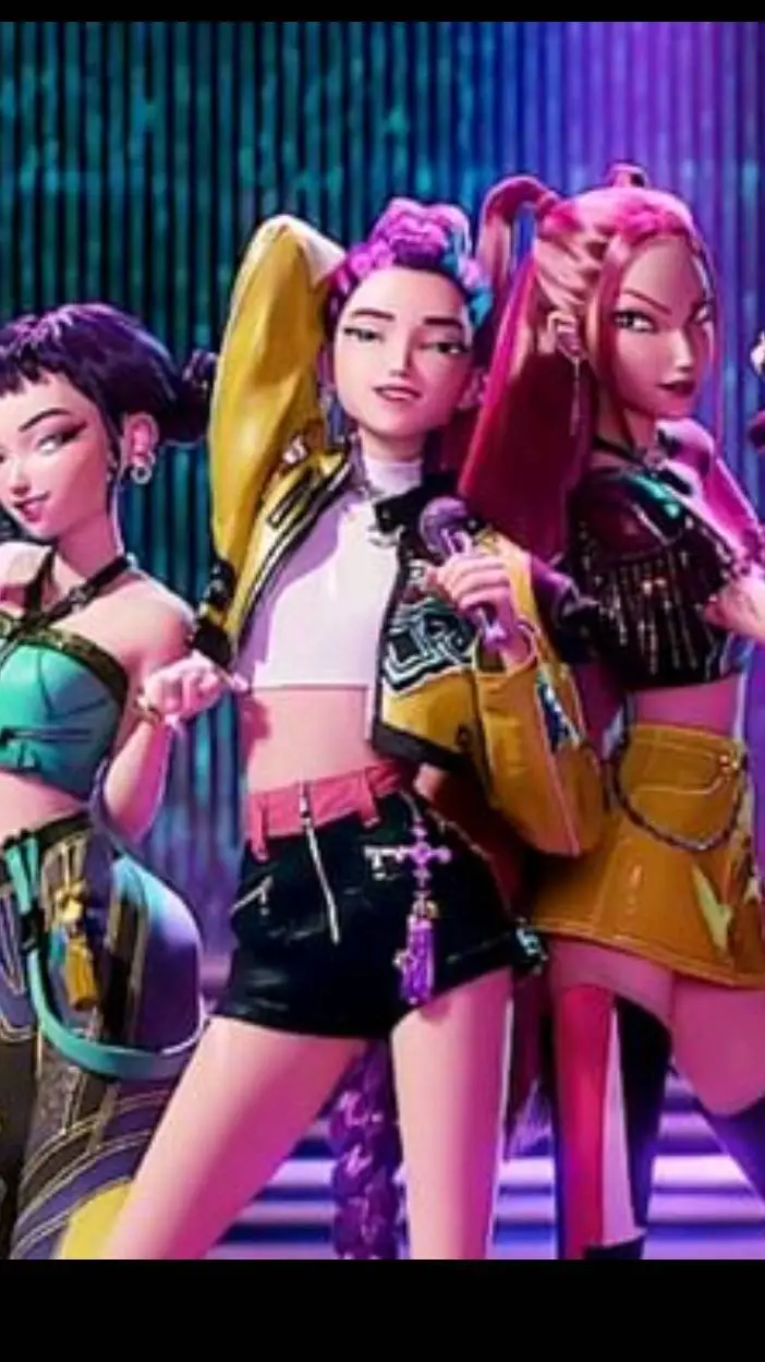 ai character: Huntrix background